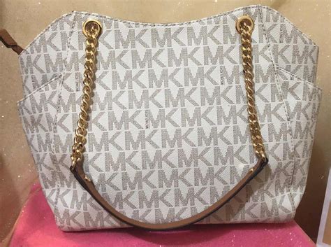 bolsa michael kors original blanca
